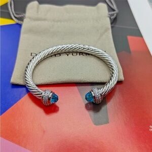 David Yurman 7mm bracelet M Blue